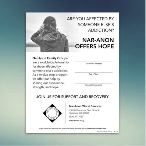 Black & White Outreach Poster 8 1/2 x 11 M-727