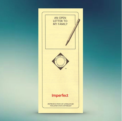 An Open Letter To My Family - Imperfect