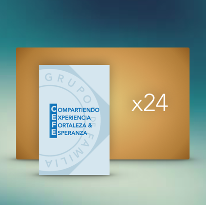 CEFE (Caja de 24 - SOLO para grupos de Nar-Anon