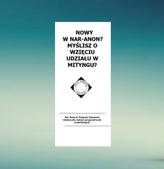 Nowy W Nar-Anon? Myślisz o Wzięciu Udziału W Mityngu? - (Polish)