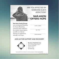 Black & White Outreach Poster 8 1/2 x 11 M-727